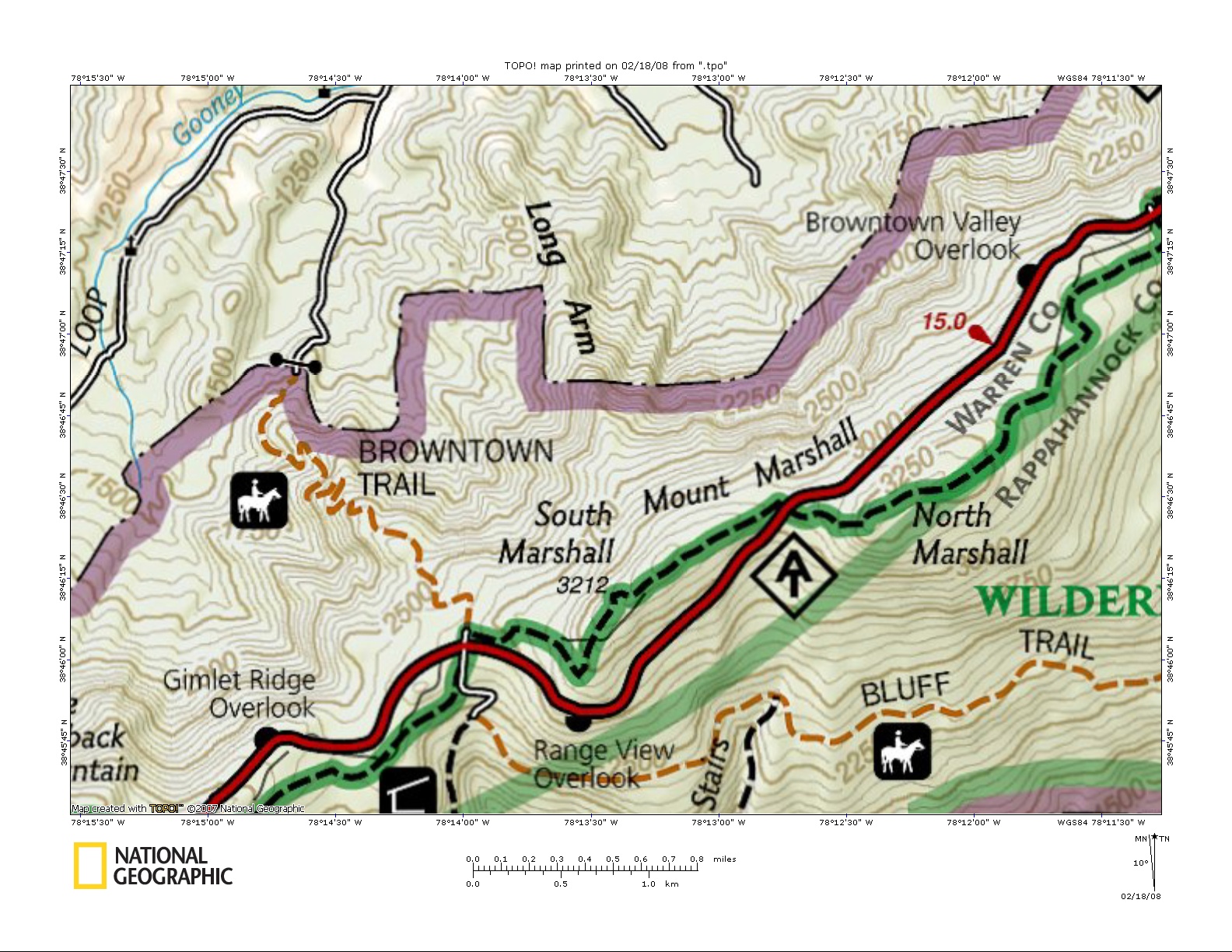 Skyline Drive Map Pdf - canadasoftware